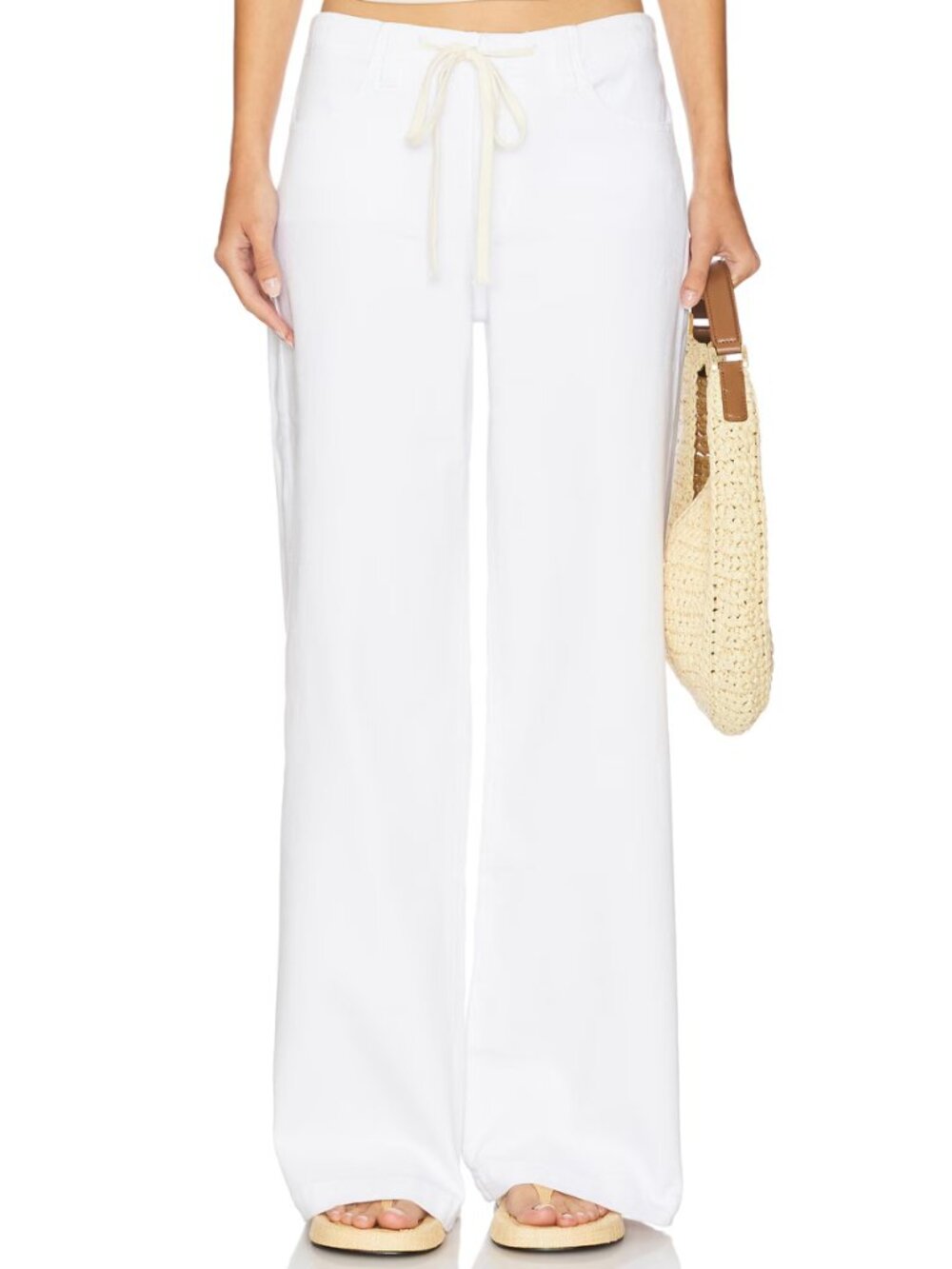 AG Stella Cinched Wide Leg Jeans